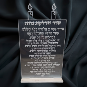 הדלקת נרות אקריל