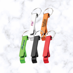 גולד - מחזיק מפתחות צר עם פותחן בקבוקים