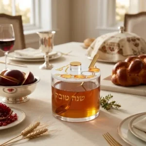 כלי לדבש אקריליק